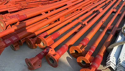 Bulk Steel Materials in Storage