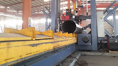 Precision CNC machines for bending, angle steel processing, laser cutting, and plasma cutting