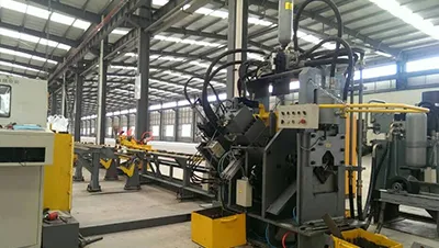 Precision CNC machines for bending, angle steel processing, laser cutting, and plasma cutting