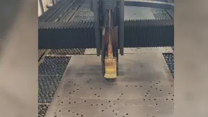 Laser Cutting of Lattice Tower Steel Components