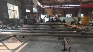 Tubular Steel Tower Manufacturing Workshop
