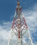 3-Legged Angular Steel Communication Tower