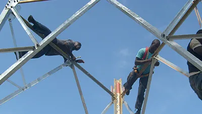 50m 3-Legged Angular Steel Tower