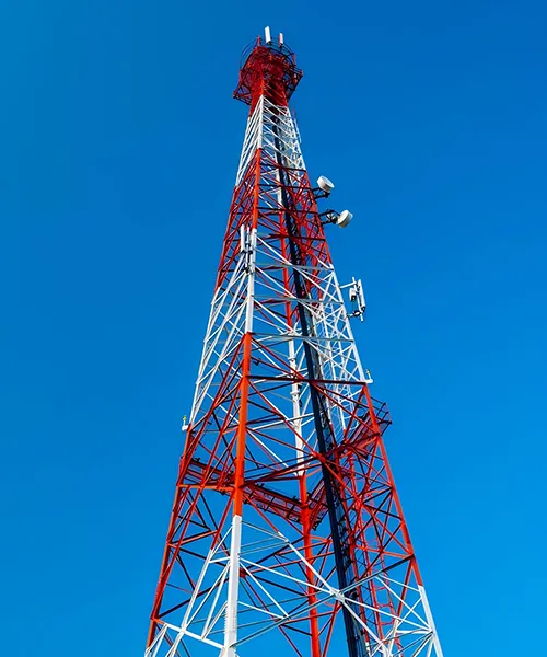 4-Legged Angular Steel Communication Tower