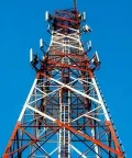 4-Legged Angular Steel Communication Tower