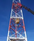 3-Legged Tubular Steel Communication Tower