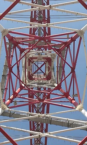 4-Legged Tubular Steel Communication Tower