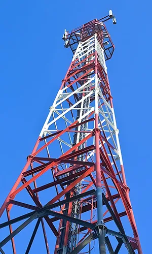 4-Legged Tubular Steel Communication Tower