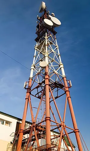 4-Legged Tubular Steel Communication Tower