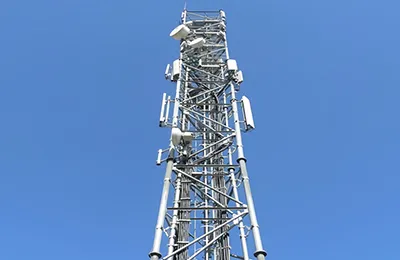 30m 4-Legged Tubular Steel Tower