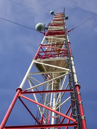 Guyed Communication Tower