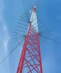 Guyed Communication Tower (Guyed Mast)