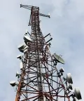 Microwave Communication Tower