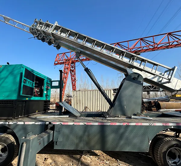 Cell On Wheels (COW) / Portable Telescoping Communication Tower
