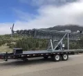 Cell On Wheels (COW) / Portable Telescoping Communication Tower