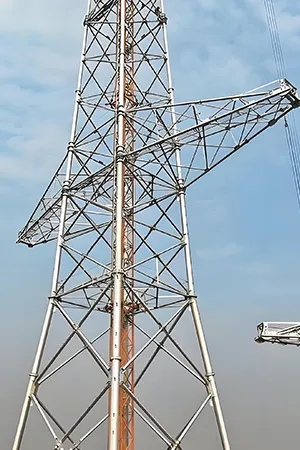 4-Legged Angular Steel Light Tower