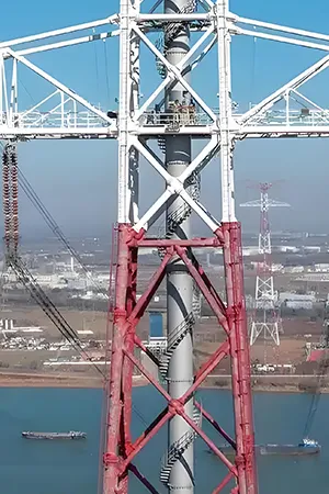4-Legged Angular Steel Light Tower