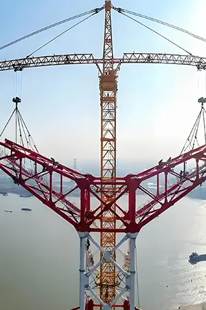 4-Legged Angular Steel Light Tower