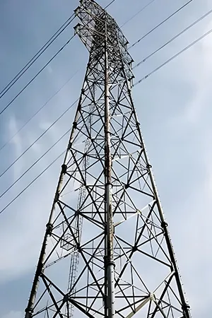 4-Legged Angular Steel Light Tower