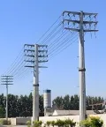 Monopole Power Transmission Tower