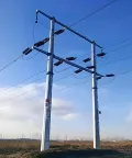 Monopole Power Transmission Tower