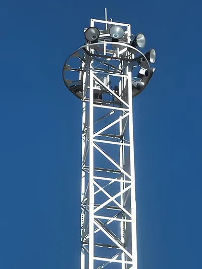 4-Legged Angular Steel Light Tower