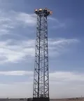 4-Legged Angular Steel Light Tower