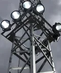 4-Legged Angular Steel Light Tower