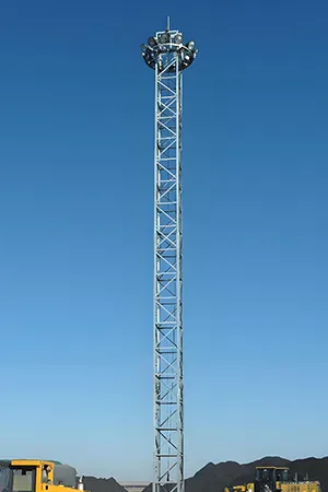 4-Legged Angular Steel Light Tower